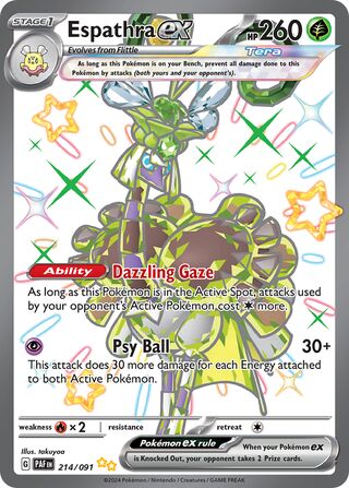 Espathra ex 214/091 - Paldean Fates