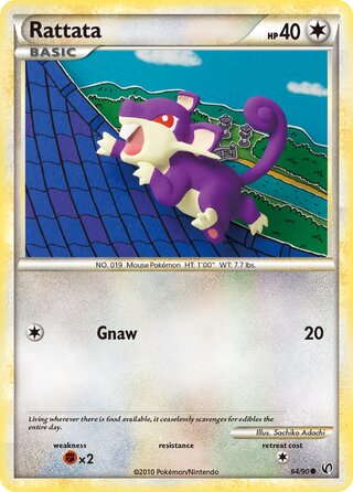 Rattata 64/90 - Undaunted