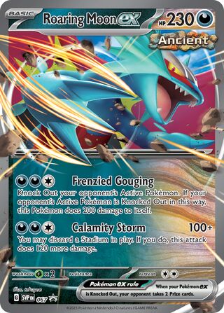 Roaring Moon ex 067 - Scarlet & Violet Promos