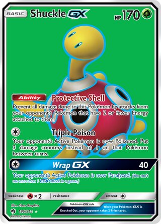 Shuckle-GX 195/214 - Lost Thunder
