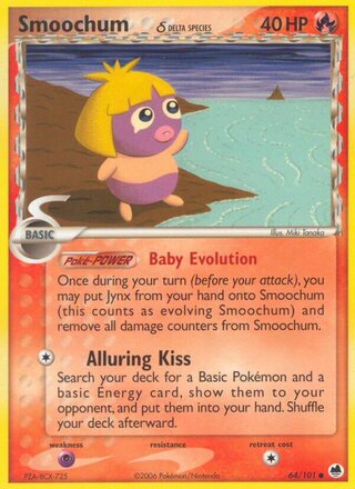 Smoochum 64/101 - Dragon Frontiers