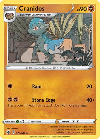 Cranidos 076/189 - Astral Radiance