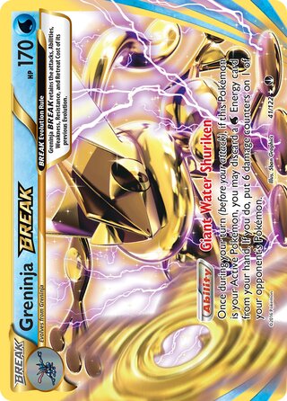 Greninja BREAK 41/122 - BREAKpoint