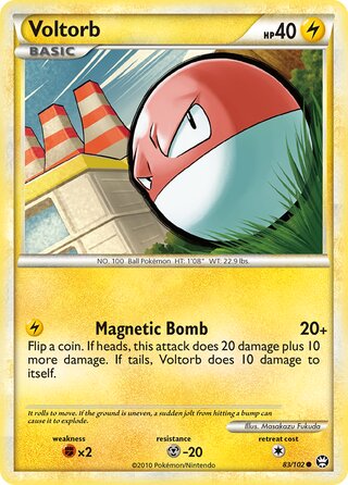 Voltorb 83/102 - Triumphant