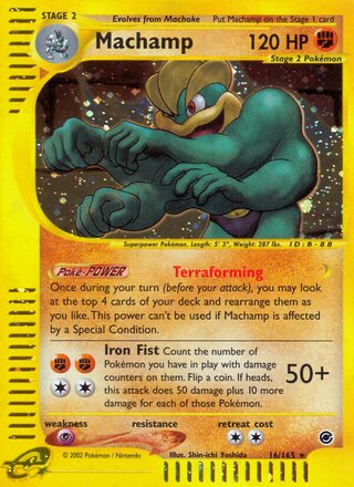 Machamp 16/165 - Expedition Base Set