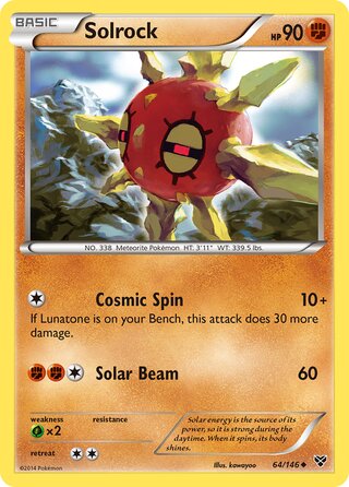 Solrock 64/146 - XY Base