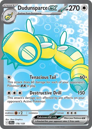 Dudunsparce ex 178/159 - Journey Together