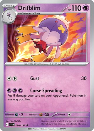 Drifblim 090/198 - Scarlet & Violet Base