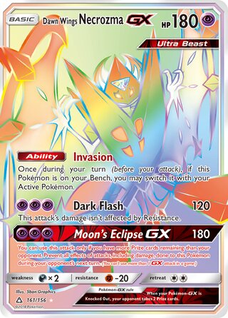 Dawn Wings Necrozma-GX 161/156 - Ultra Prism
