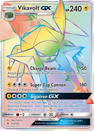 Vikavolt-GX 152/145 - Guardians Rising
