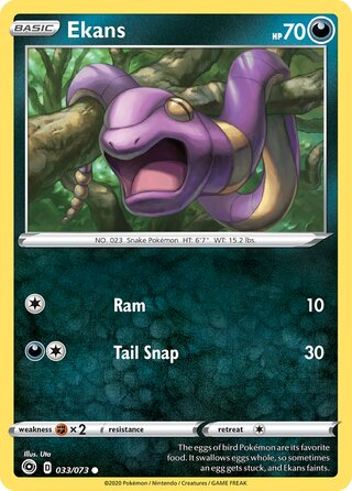 Ekans 033/073 - Champion's Path