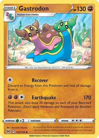 Gastrodon 102/196 - Lost Origin