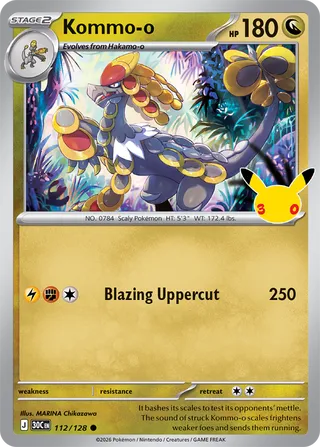 Kommo-o 112/128 - 30th Celebration
