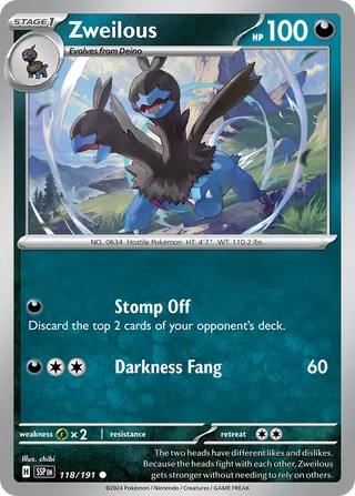 Zweilous 118/191 - Surging Sparks