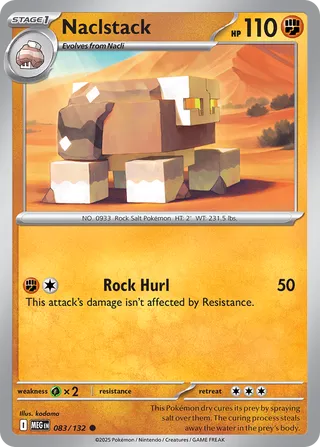 Naclstack 083/132 - Mega Evolution Base