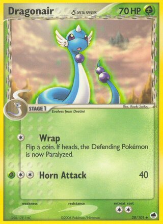 Dragonair 28/101 - Dragon Frontiers