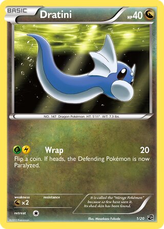 Dratini 1/20 - Dragon Vault