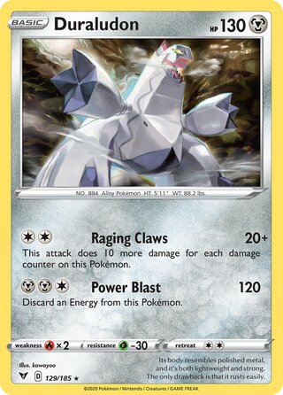 Duraludon 129/185 - Vivid Voltage