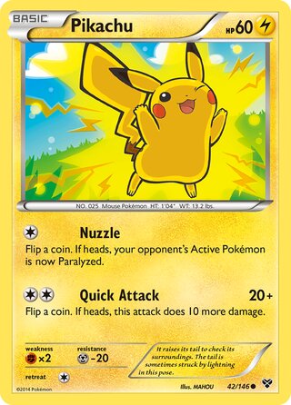 Pikachu 42/146 - XY Base