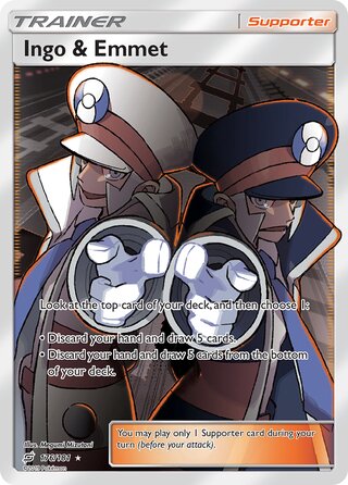 Ingo & Emmet 176/181 - Team Up