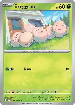 Exeggcute 001/131 - Prismatic Evolutions
