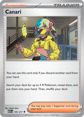 Canari 185/217 - Ascended Heroes