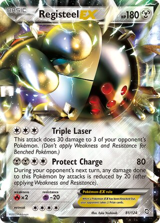 Registeel-EX 81/124 - Dragons Exalted