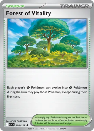 Forest of Vitality 188/217 - Ascended Heroes