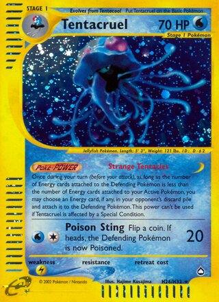 Tentacruel H26/H32 - Aquapolis