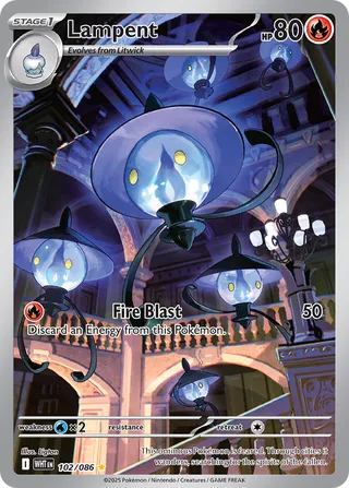 Lampent 102/086 - White Flare