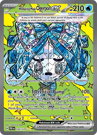 Wellspring Mask Ogerpon ex 152/131 - Prismatic Evolutions
