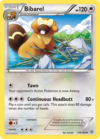 Bibarel 118/160 - Primal Clash