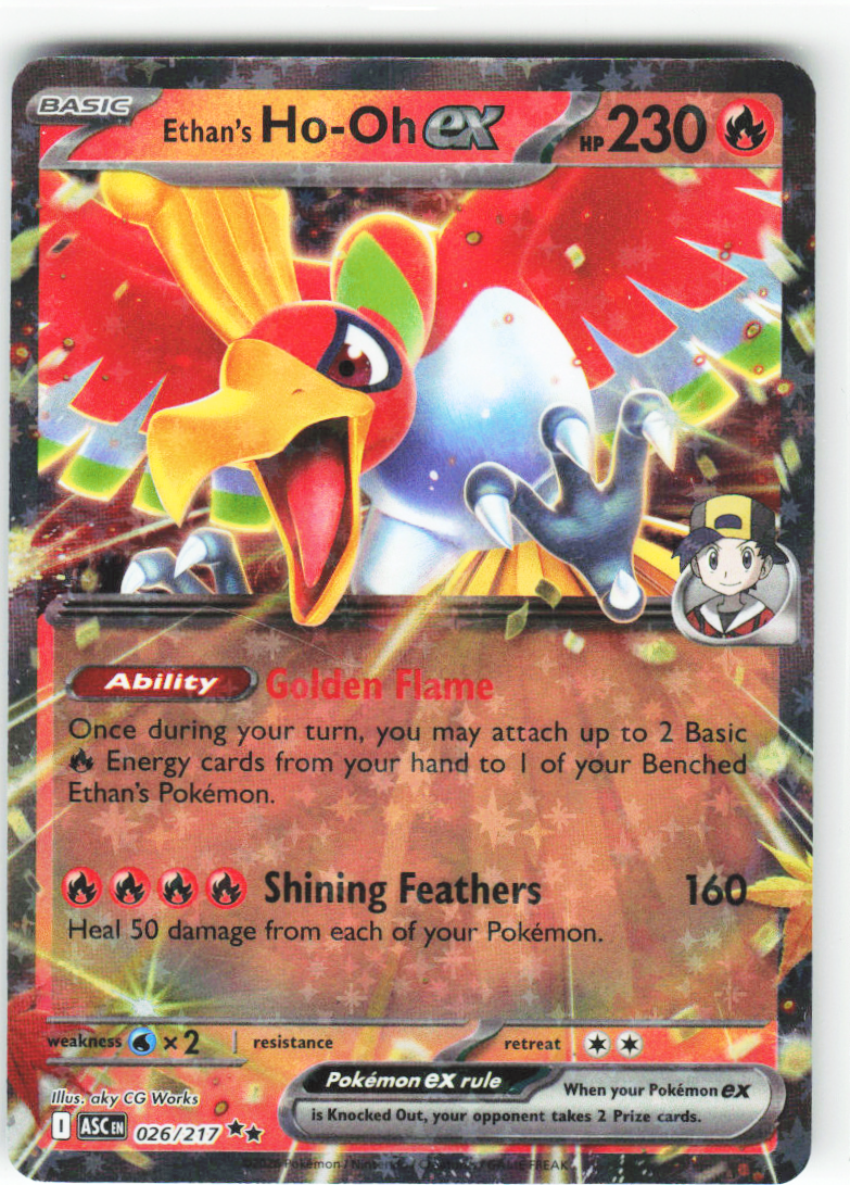 Ethan's Ho-Oh ex 026/217 - Ascended Heroes