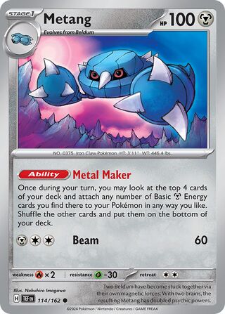 Metang 114/162 - Temporal Forces
