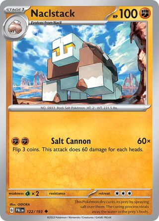 Naclstack 122/193 - Paldea Evolved