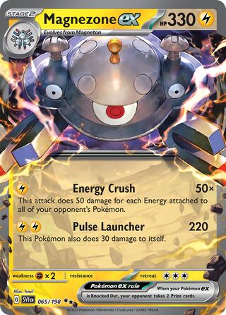 Magnezone ex 065/198 - Scarlet & Violet Base