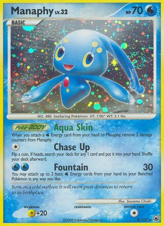 Manaphy 8/100 - Majestic Dawn