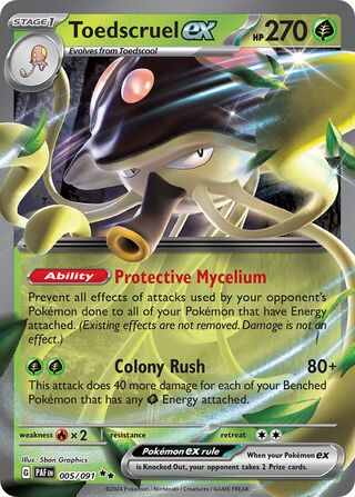 Toedscruel ex 005/091 - Paldean Fates