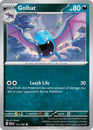Golbat 111/182 - Paradox Rift
