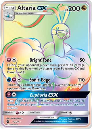 Altaria-GX 72/70 - Dragon Majesty