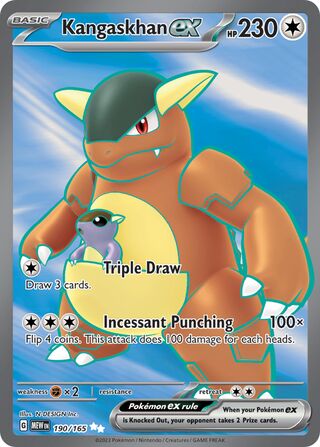 Kangaskhan ex 190/165 - Scarlet & Violet 340
