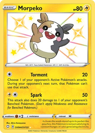 Morpeko SV044/SV122 - Shining Fates