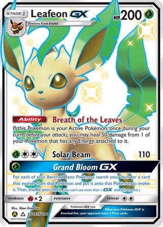 Leafeon-GX SV46/SV94 - Hidden Fates