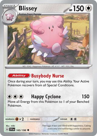 Blissey 145/198 - Scarlet & Violet Base