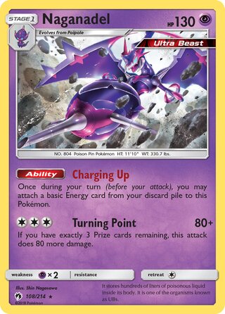 Naganadel 108/214 - Lost Thunder