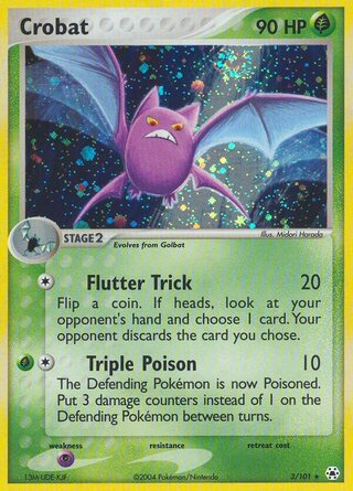 Crobat 3/101 - Hidden Legends