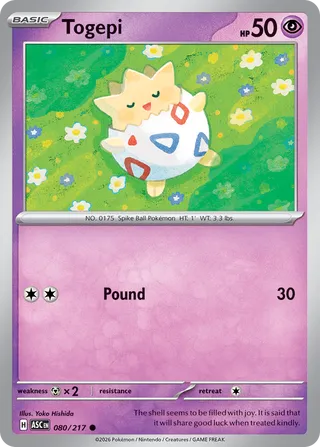 Togepi 080/217 - Ascended Heroes