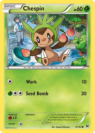 Chespin 8/162 - BREAKthrough