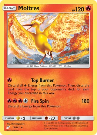 Moltres 19/181 - Team Up