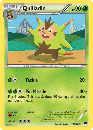 Quilladin 10/162 - BREAKthrough